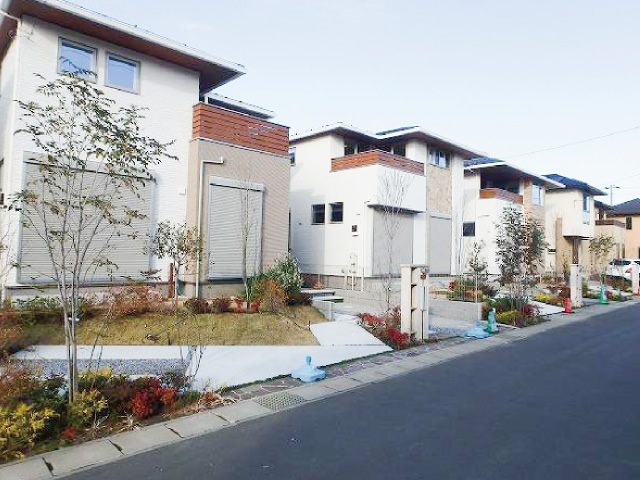 千葉県柏市 戸建分譲住宅 施工完了写真