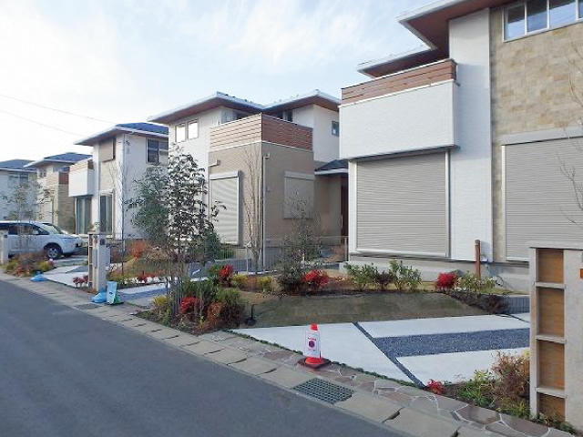 千葉県柏市 戸建分譲住宅 施工完了写真