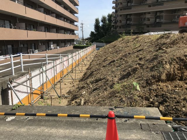 （仮称）吹田市青葉丘南マンション計画 新築工事 施工前